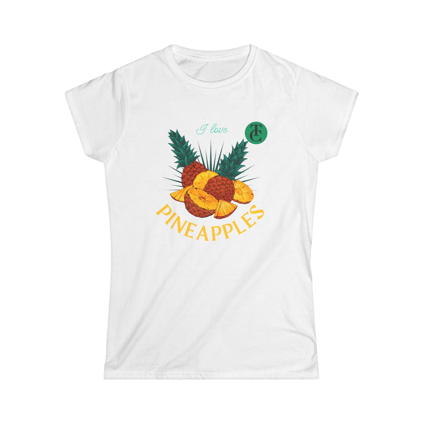 Pineapple Vibes Women's Tee, Tropical Shirt, Summer Outfit, Casual Wear, Gift for Fruit Lovers - THE CATCH