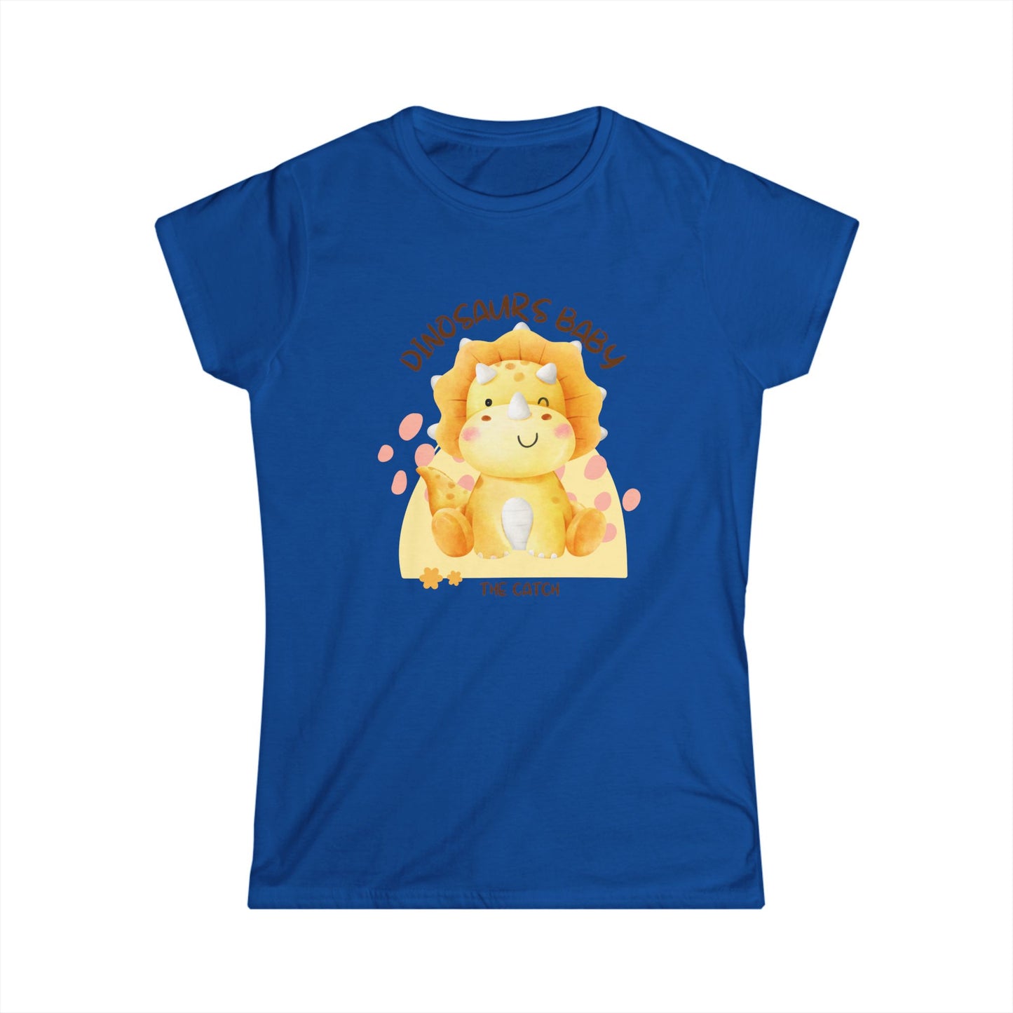 Cute Dinosaur Baby Graphic Tee, Perfect for Kids Birthdays, Baby Showers, Fun Gifts, Playtime Essentials, Lightweight Summer Wear - THE CATCH
