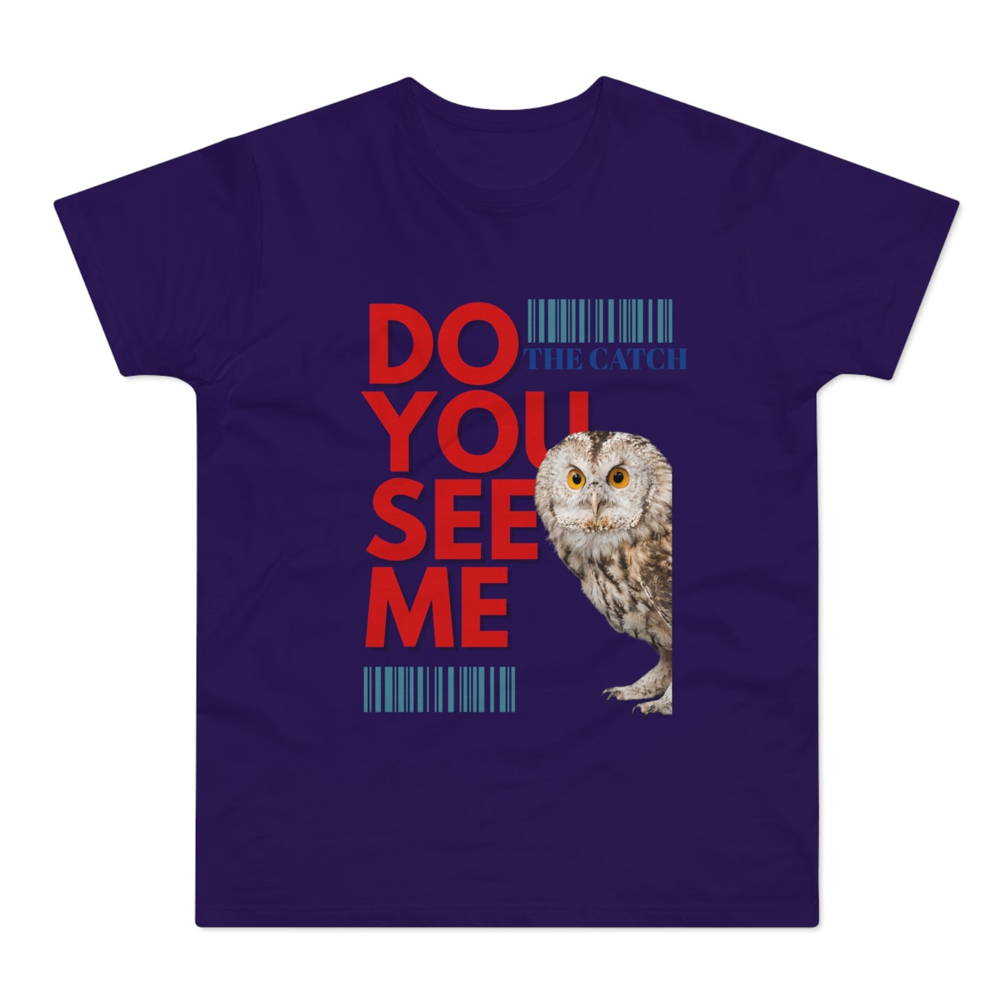 Funny Owl T-Shirt - 'Do You See Me?' Graphic Tee for Nature Lovers