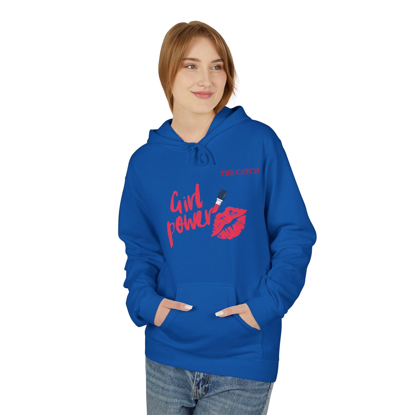 Girl Power Softstyle Fleece Hoodie - Sweatshirt