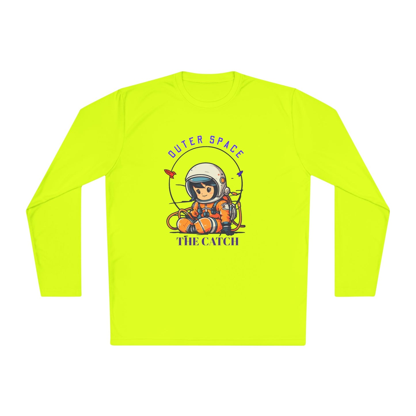 Outer Space Astronaut Lightweight Long Sleeve Tee - THE CATCH