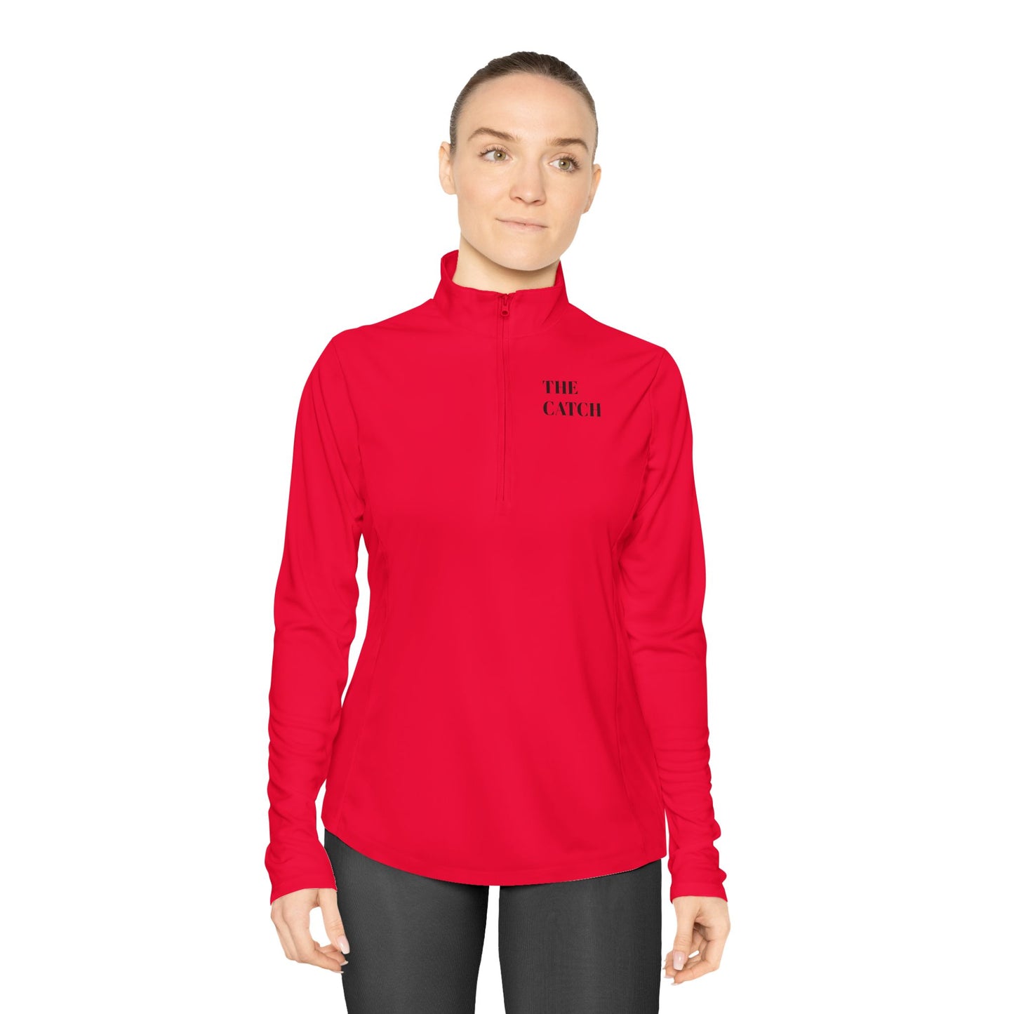 Ladies Quarter-Zip Pullover - THE CATCH