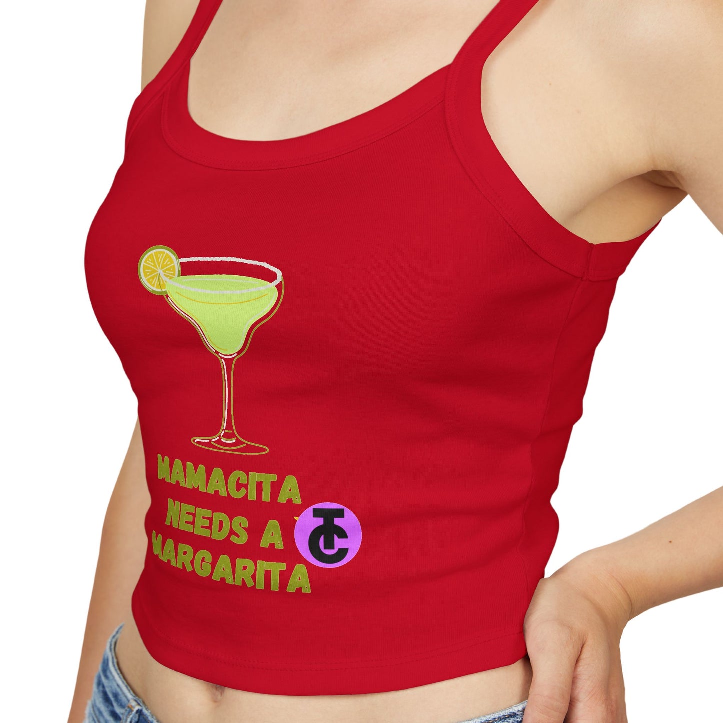 Chic Margarita Tank Top for Women, Summer Party Top, Casual Beachwear, Fun Gift for Her, Vacation Outfit