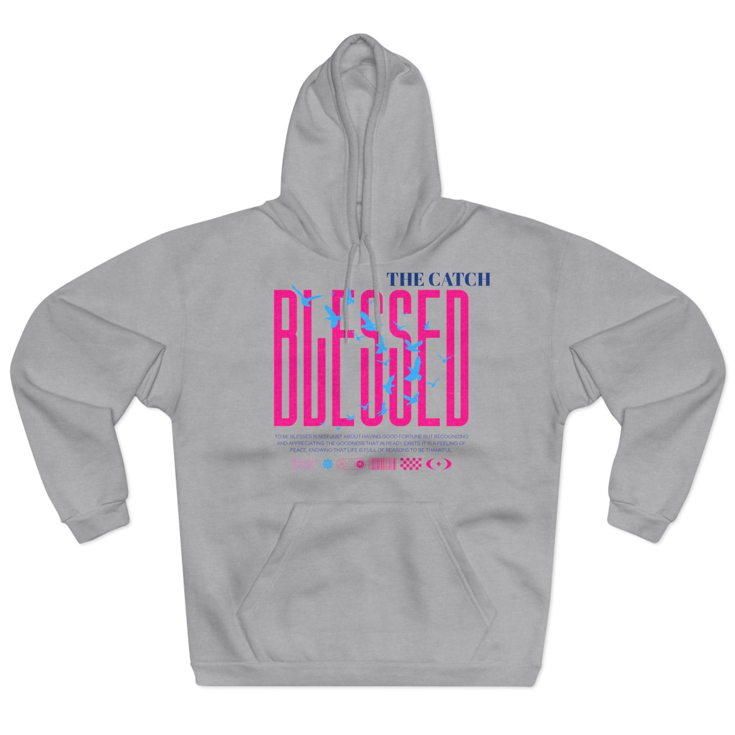 Blessed Pullover Hoodie - Comfy Spiritual Wear for Everyday Inspiration