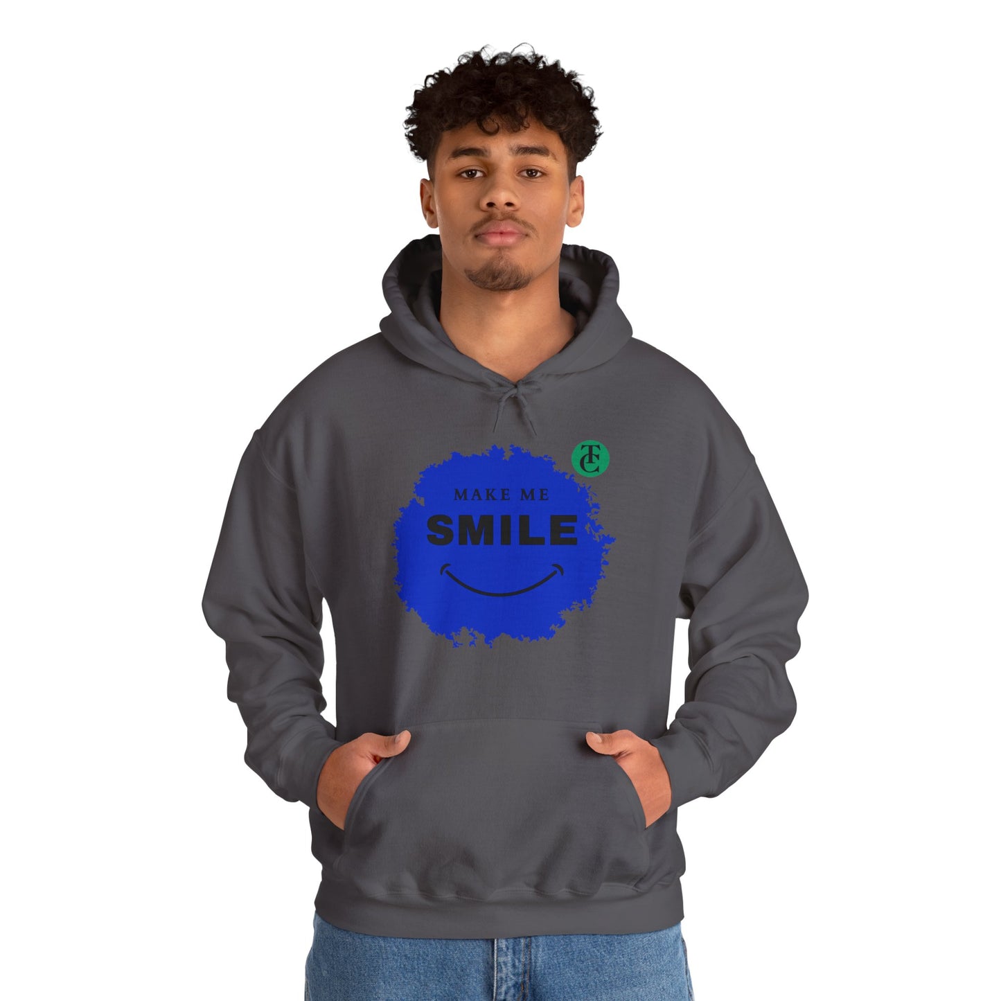 Make Me Smile Hoodie: Cozy Sweatshirt, Gift for Friends, Casual Wear, Positive Vibes, Everyday Comfort, Loungewear