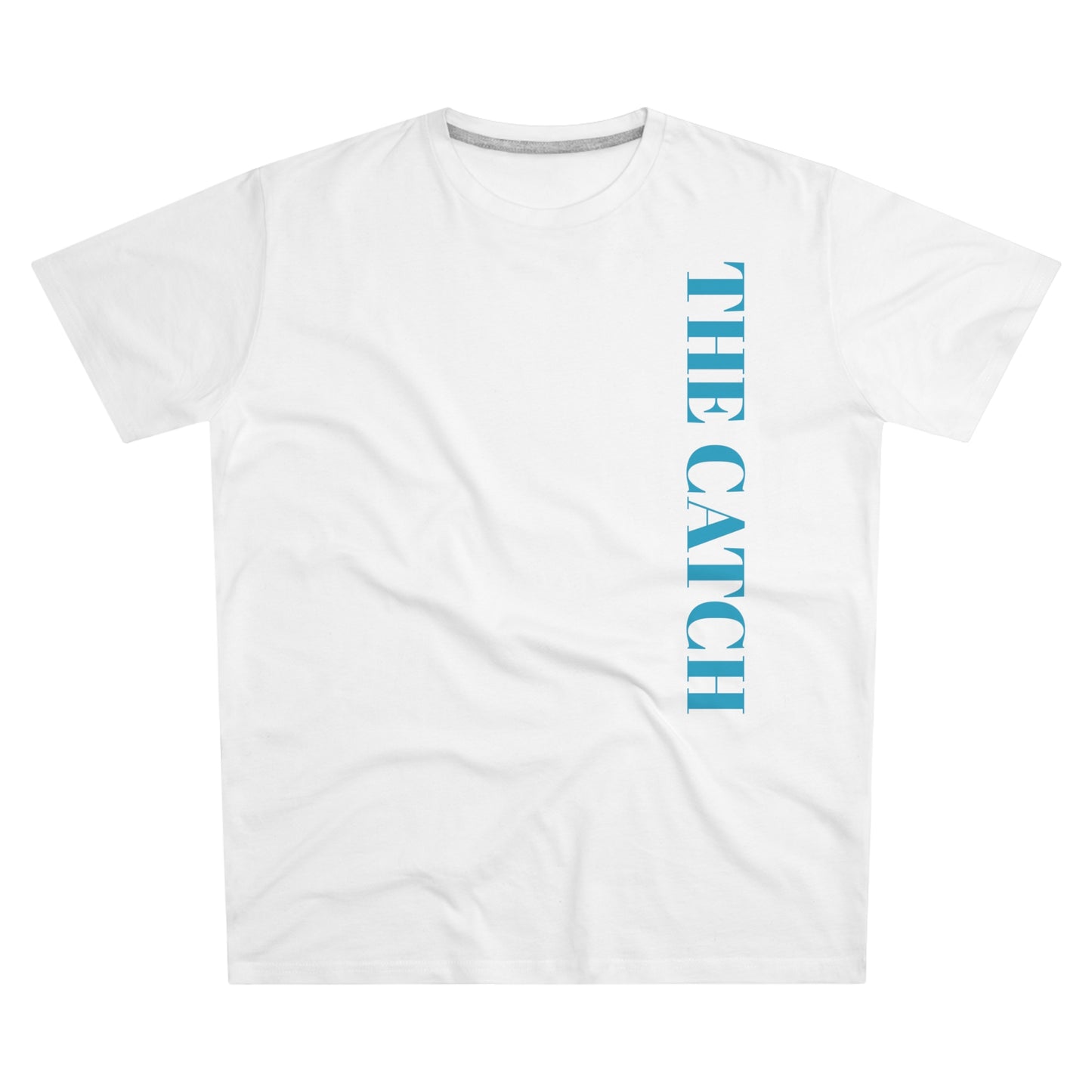 Men's Modern-Fit Tee - Stylish Casual Tee with "THE CATCH" Design