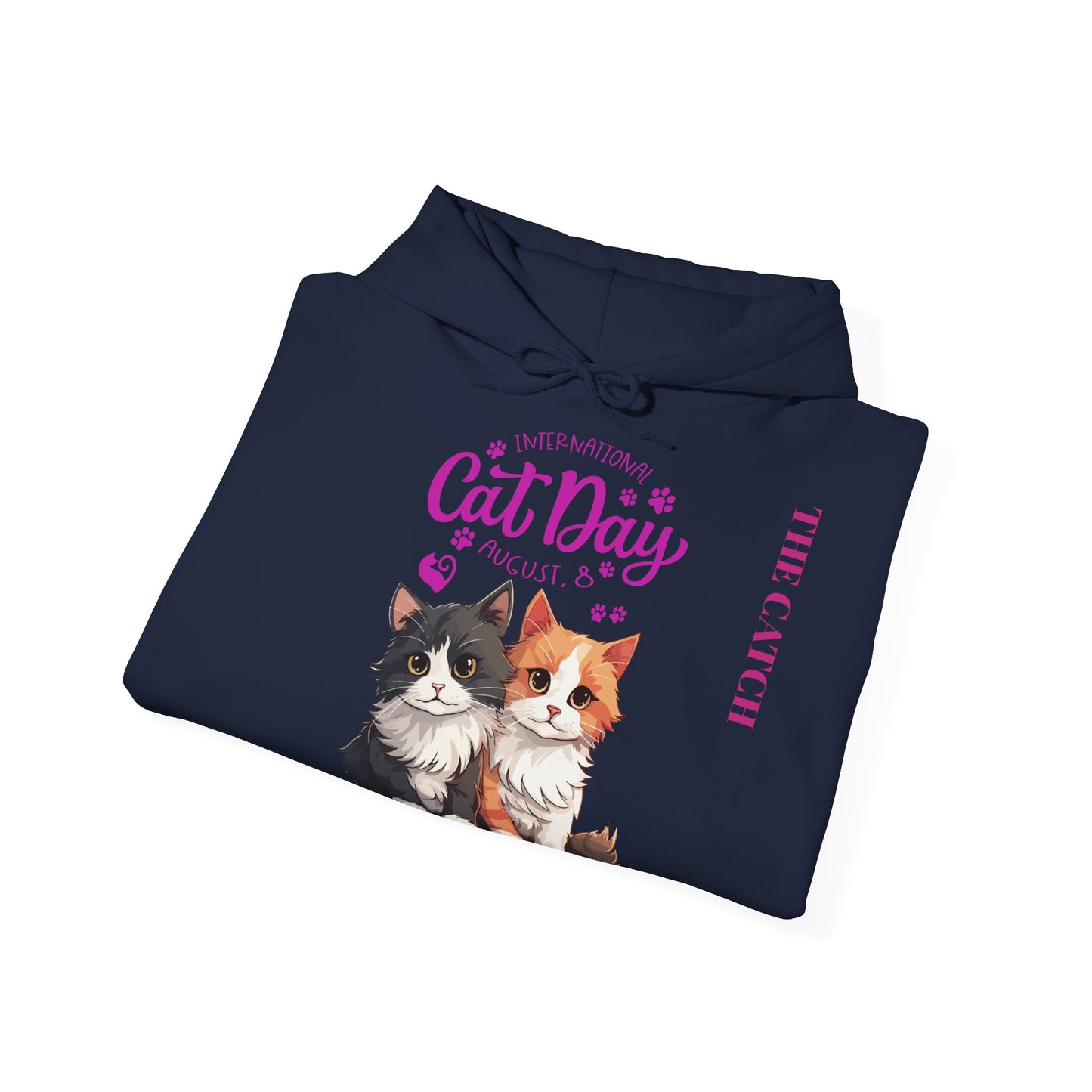 Cute Cat Day Hoodie - Celebrate Your Feline Friends!