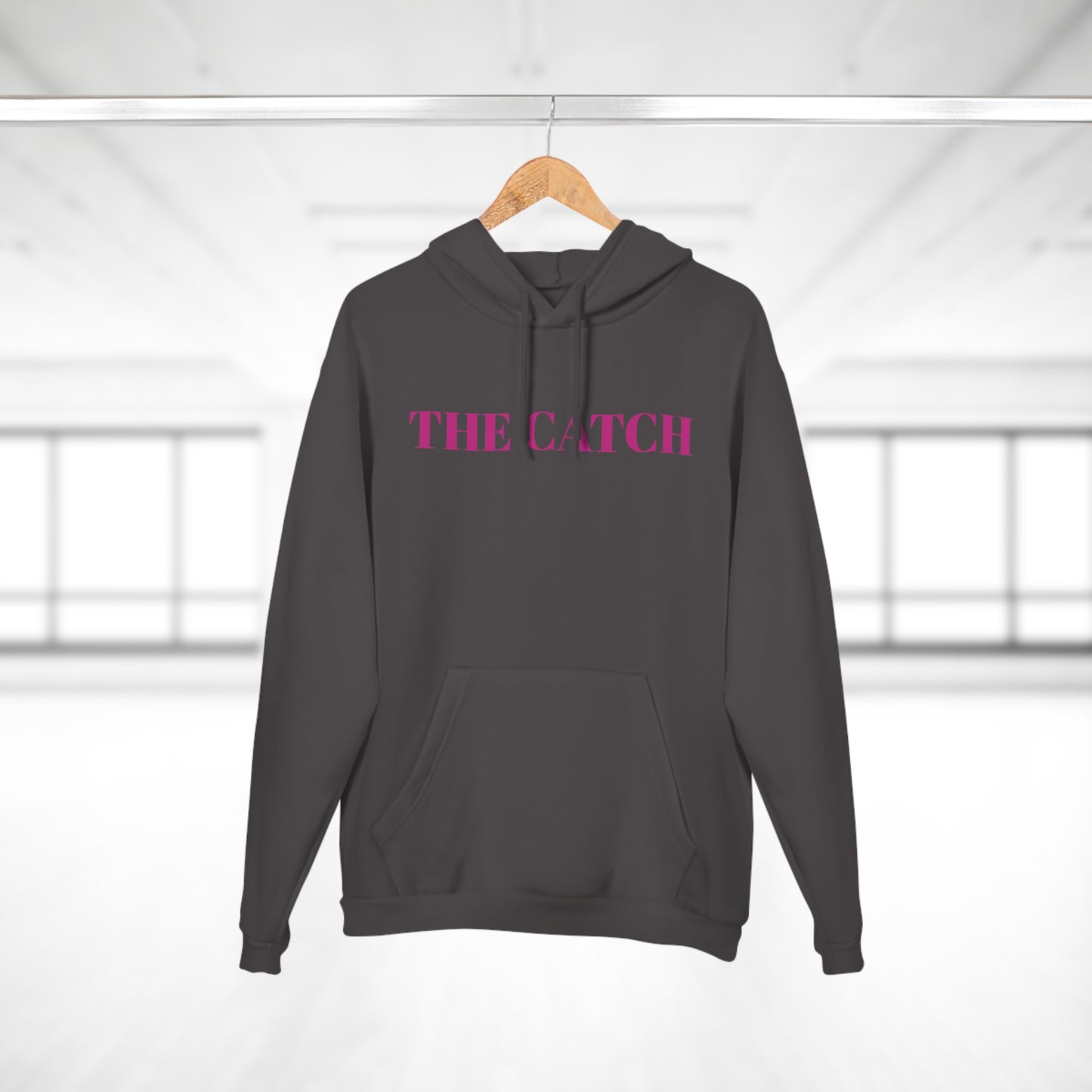 Pullover Hoodie - 'The Catch' Venomous Snake Design - Motivational Statement Gear - THE CATCH