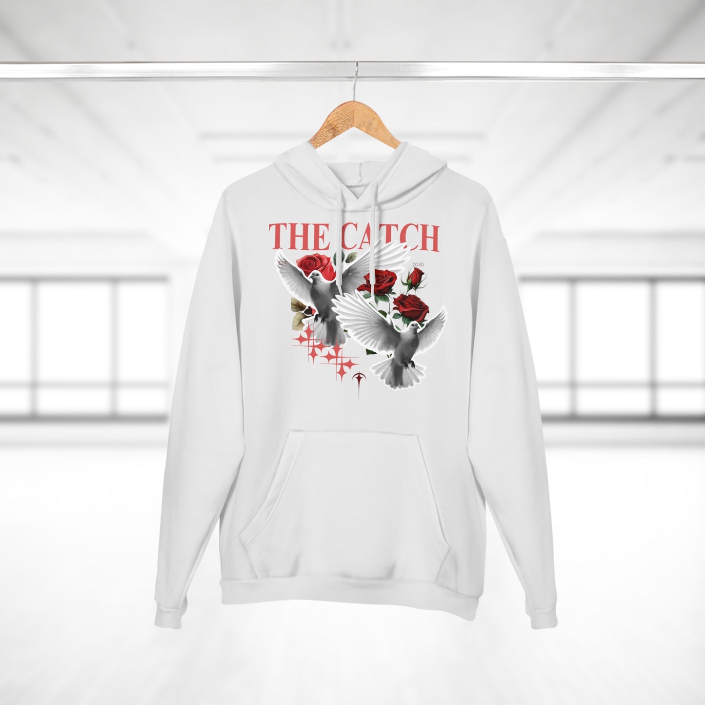 Stylish Pullover Hoodie with 'THE CATCH' Design - Perfect for Everyday Wear & Gift Ideas - THE CATCH