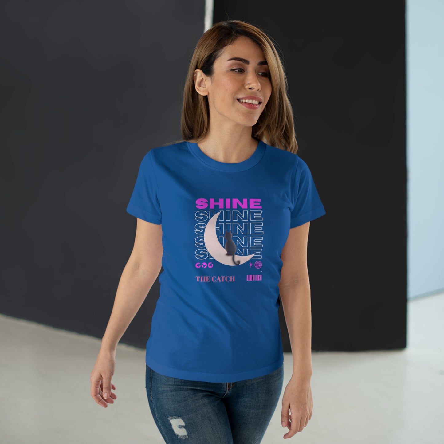 Shine Women's T-Shirt - Trendy Graphic Tee for Everyday Style - THE CATCH