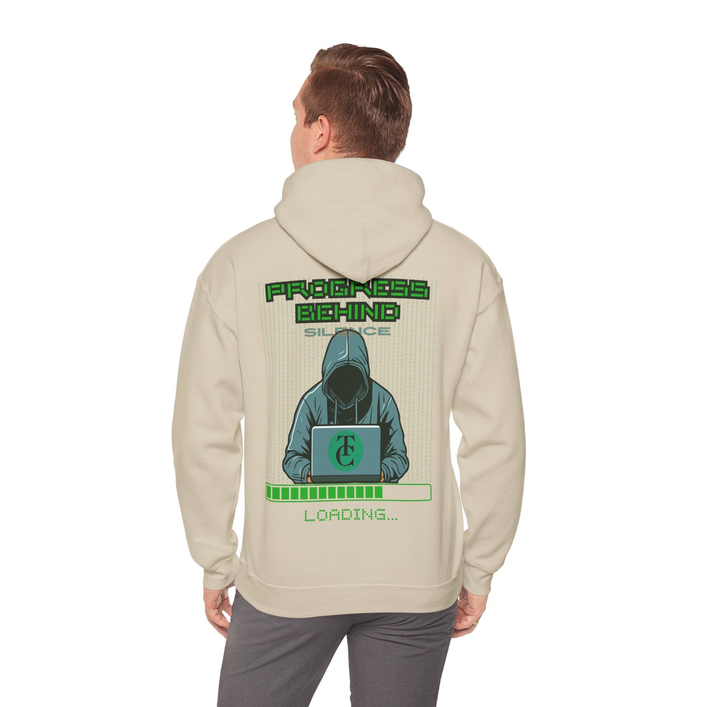 Tech-Inspired Heavy Blend Hoodie, Perfect for Gamers, Casual Wear, Unique Gift, Cozy Sweatshirt for Tech Lovers