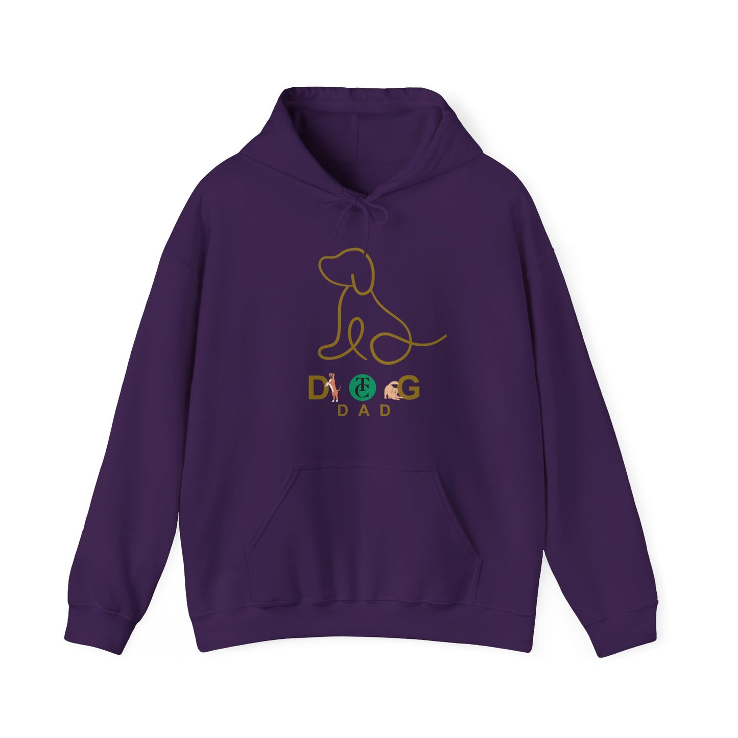 Dog Dad Hoodie - Cozy Gift for Pet Lovers, Casual Wear, Dog Enthusiast Apparel, Father's Day, Birthday Gift - THE CATCH