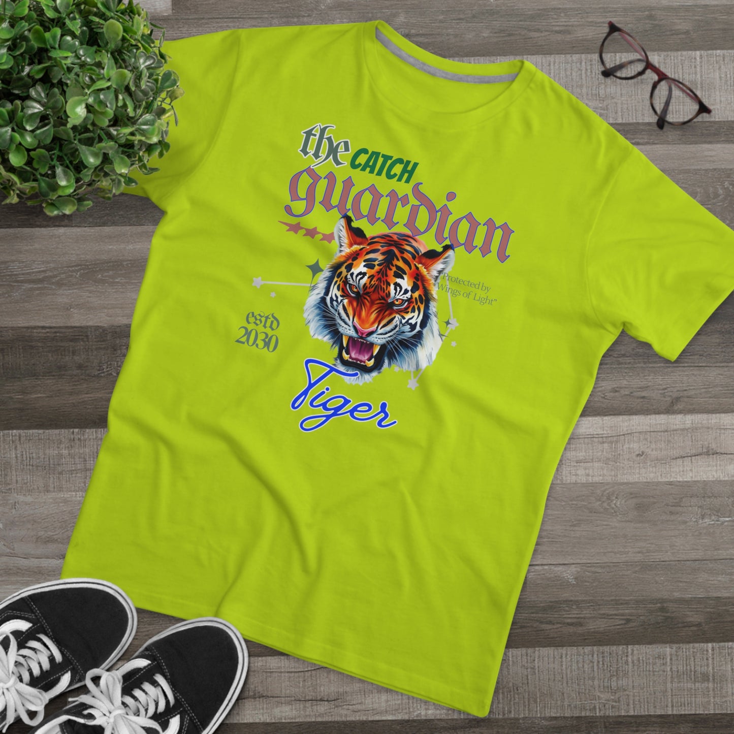 Men's Modern-fit Tiger Graphic Tee - The Catch Guardian 2030