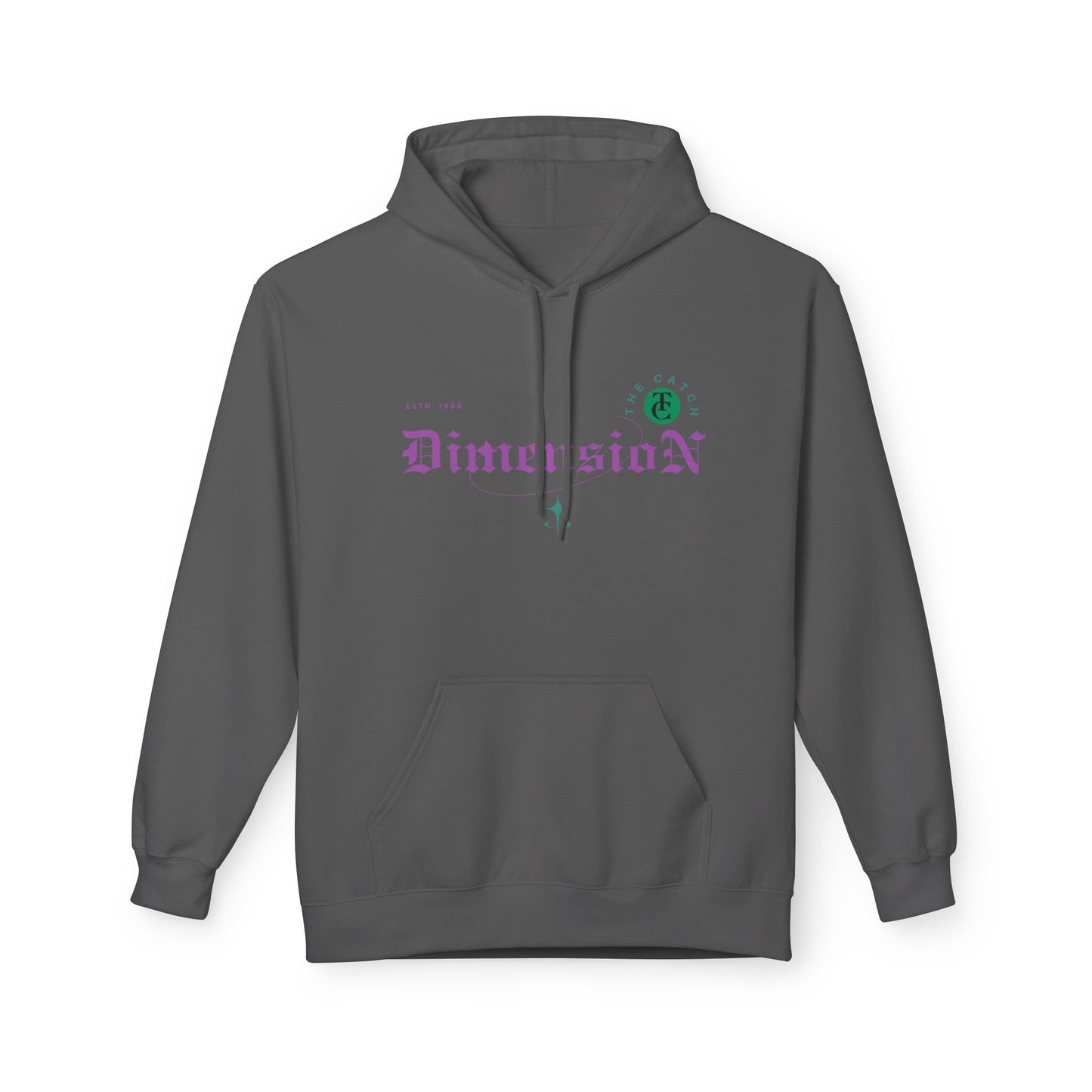 Cosmic Dimension Hoodie | Softstyle Fleece Wear, Unique Graphic Pullover, Gift for Astronomers, Casual Streetwear - THE CATCH