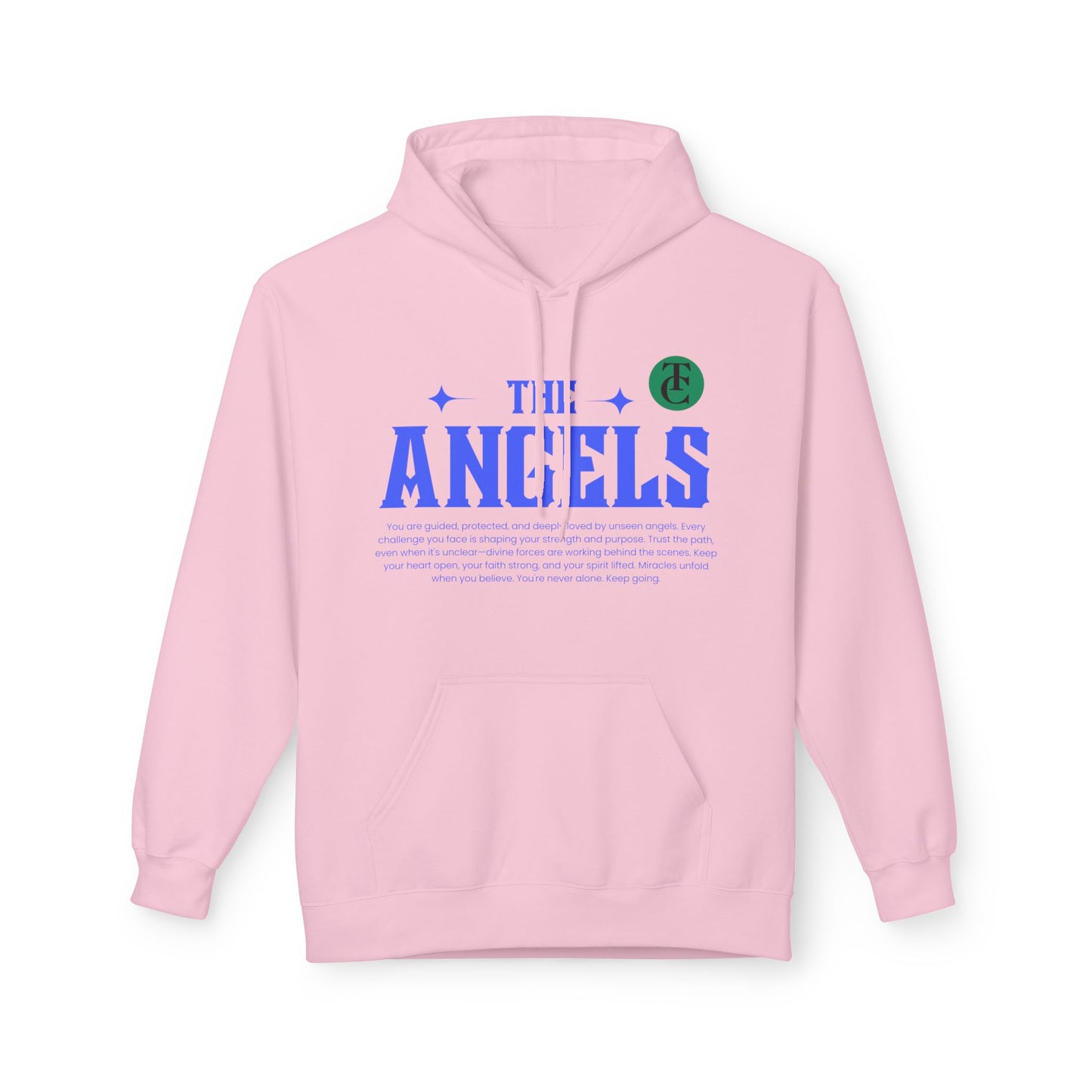 Angels Graphic Hoodie -Midweight Softstyle Fleece for Casual Comfort - THE CATCH