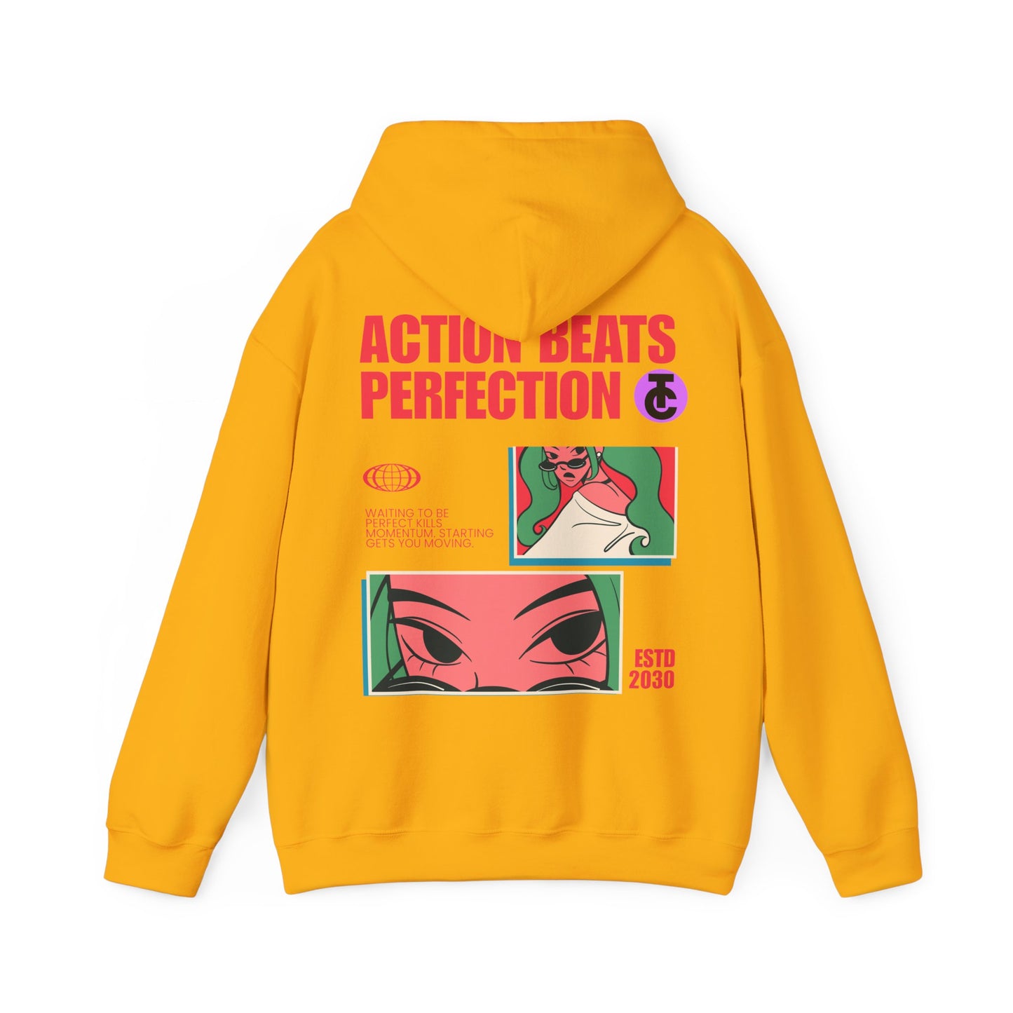 Stylish Hoodie with Bold Graphic Design | Cozy Streetwear for Every Occasion, Trendy Gift, Casual Wear, Fashion Statement