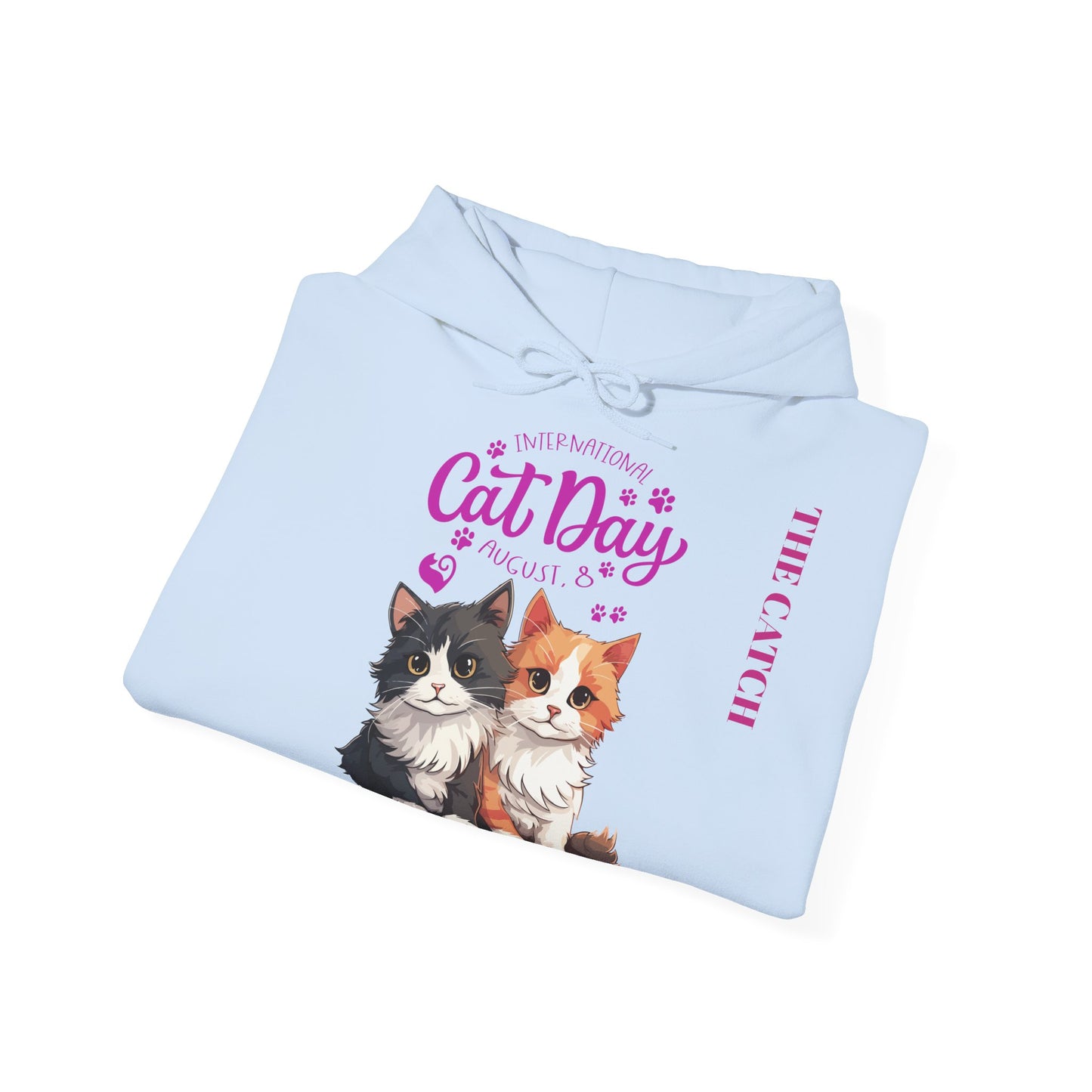 Cute Cat Day Hoodie - Celebrate Your Feline Friends!