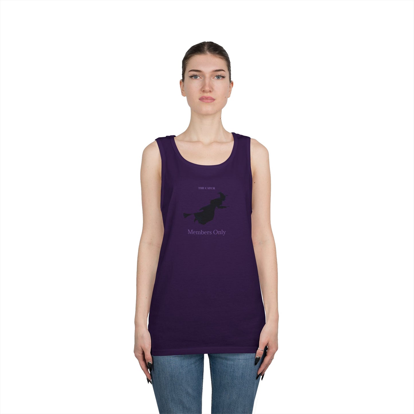 Woman's Heavy Cotton Tank Top - THE CATCH
