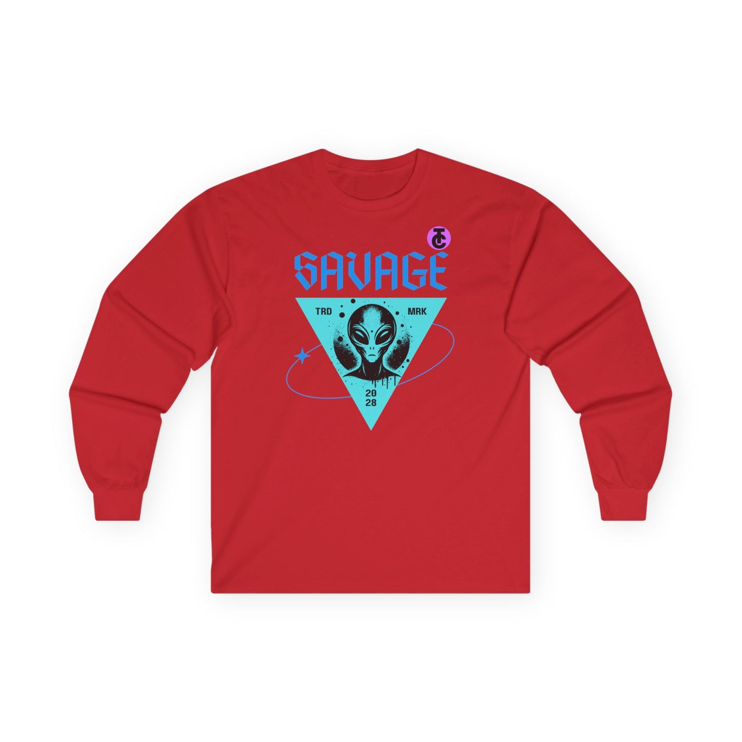 Savage Alien Long Sleeve Tee -Ultra Cotton Shirt for Casual Style - THE CATCH