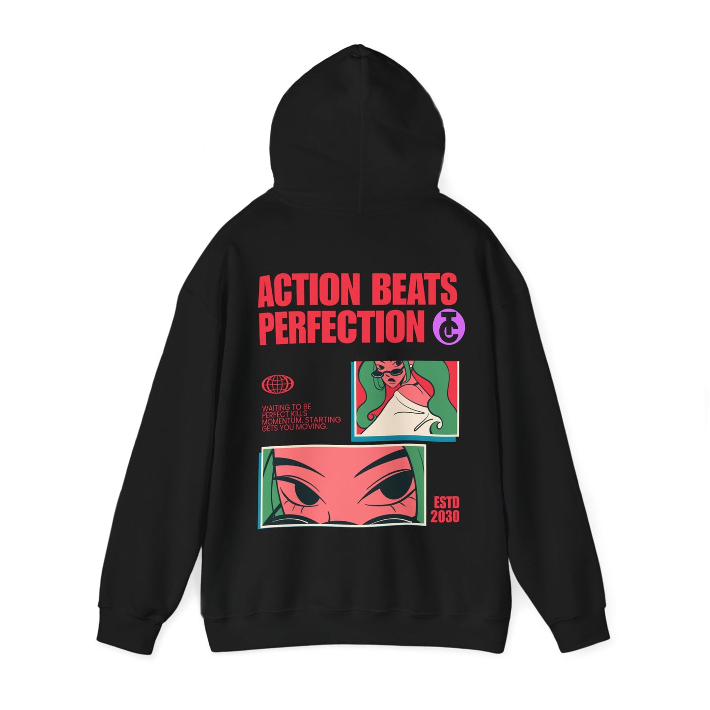 Stylish Hoodie with Bold Graphic Design | Cozy Streetwear for Every Occasion, Trendy Gift, Casual Wear, Fashion Statement