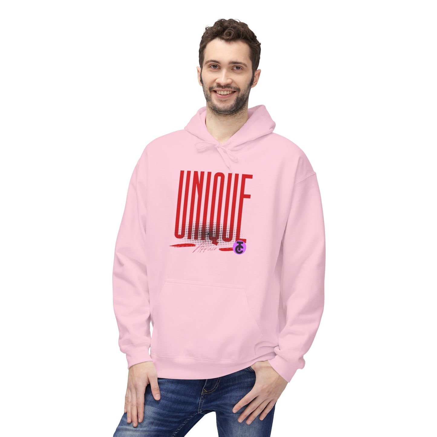 Unique Softstyle Fleece Hoodie - Trendy Graphic Sweatshirt