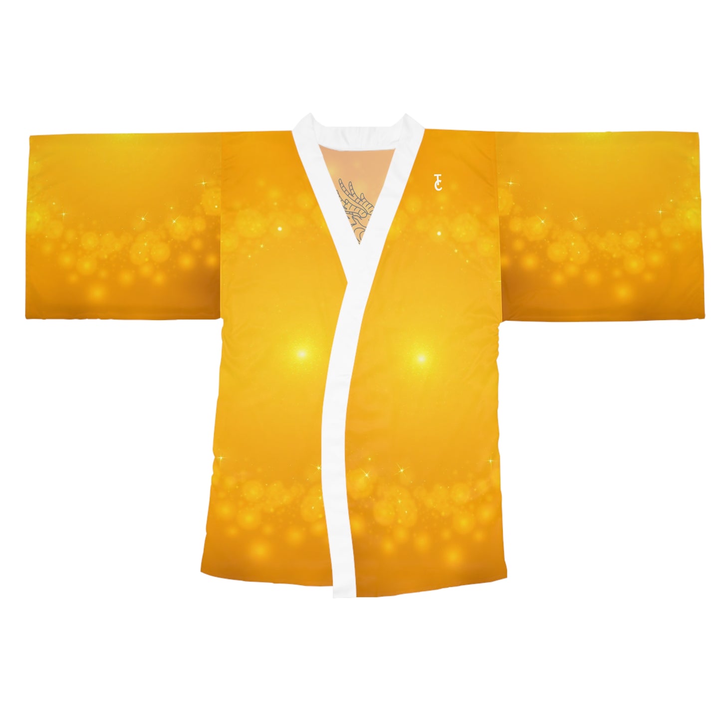 Radiant Dragon Long Sleeve Kimono Robe, Bright Lounge Wear, Festive Gift for Celebrations, Cozy Relaxation Wear, Unique Homewear - THE CATCH
