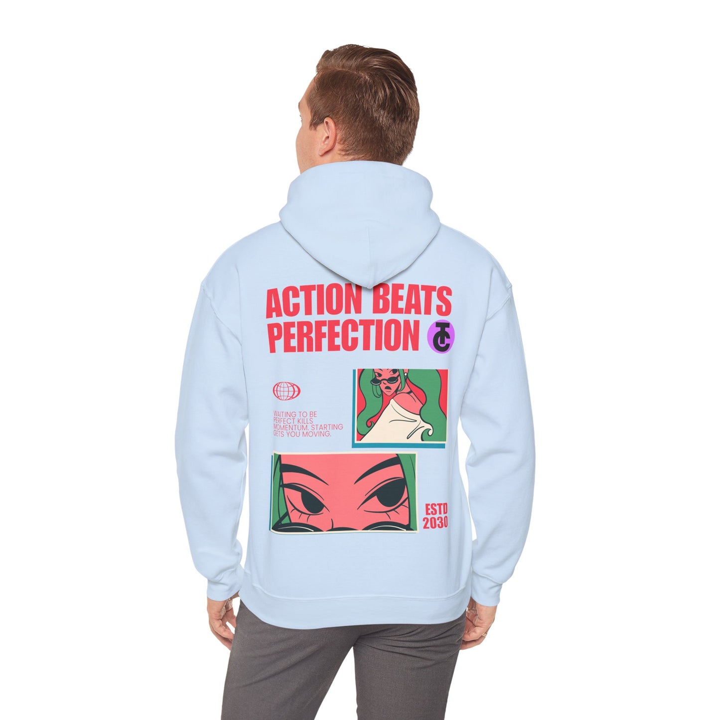 Stylish Hoodie with Bold Graphic Design | Cozy Streetwear for Every Occasion, Trendy Gift, Casual Wear, Fashion Statement