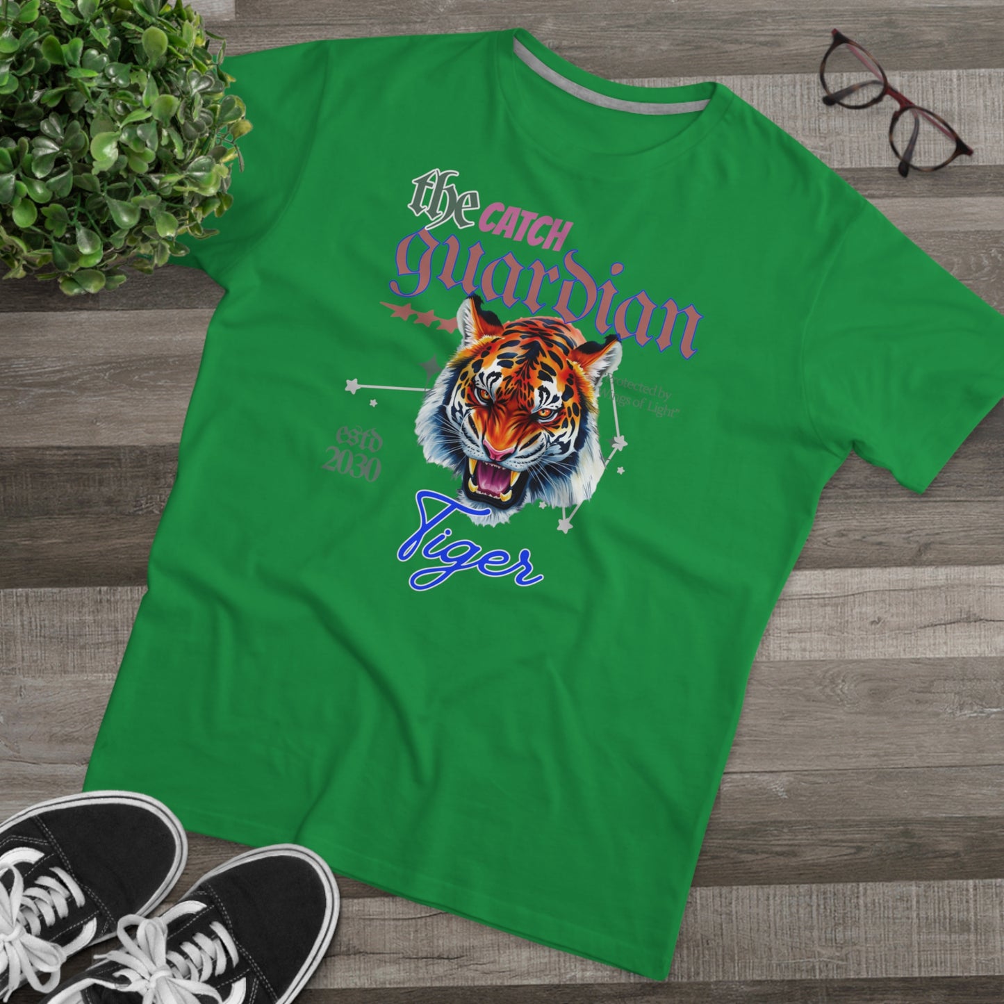 Men's Modern-fit Tiger Graphic Tee - The Catch Guardian 2030