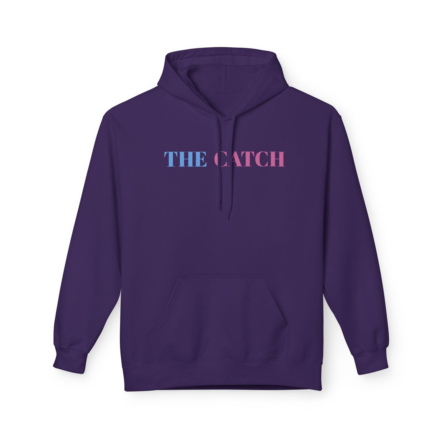 Midweight Hoodie - "Live in the Moment" Casual Fleece Sweatshirt - THE CATCH