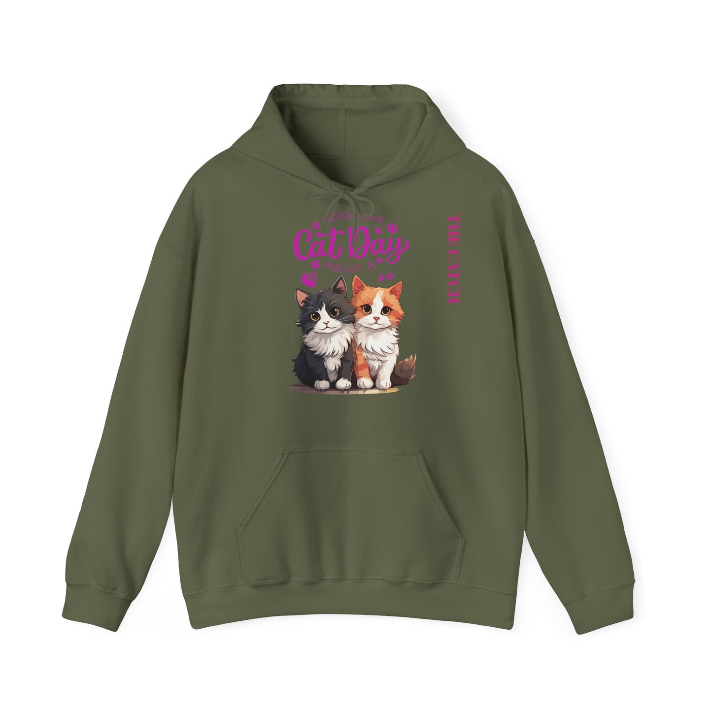 Cute Cat Day Hoodie - Celebrate Your Feline Friends!