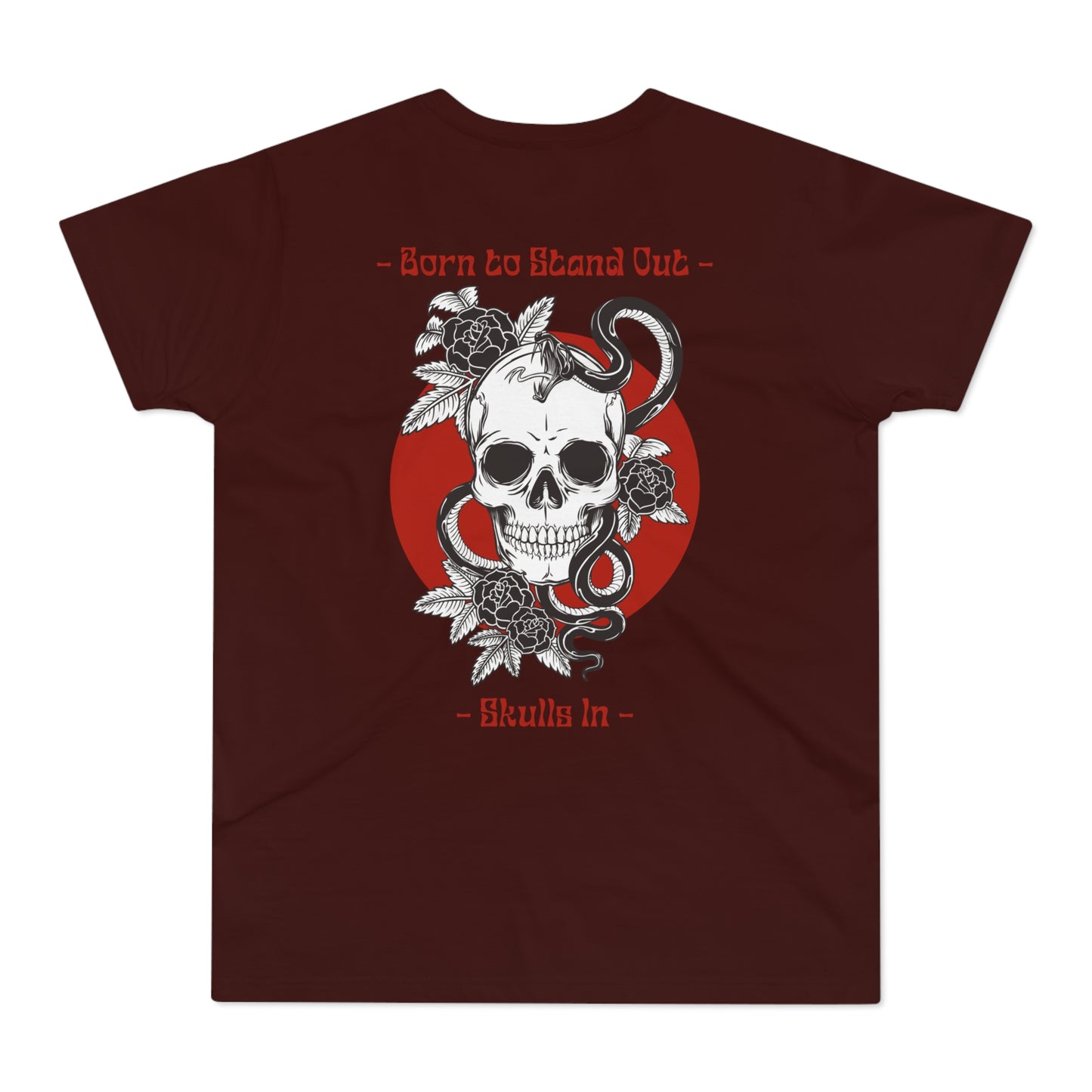 Skulls & Snakes Graphic Tee - 'The Catch' Design for Bold Men - THE CATCH