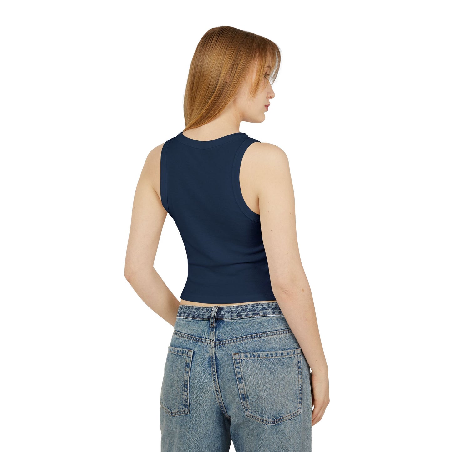 Women's Micro Rib Racer Tank Top - THE CATCH