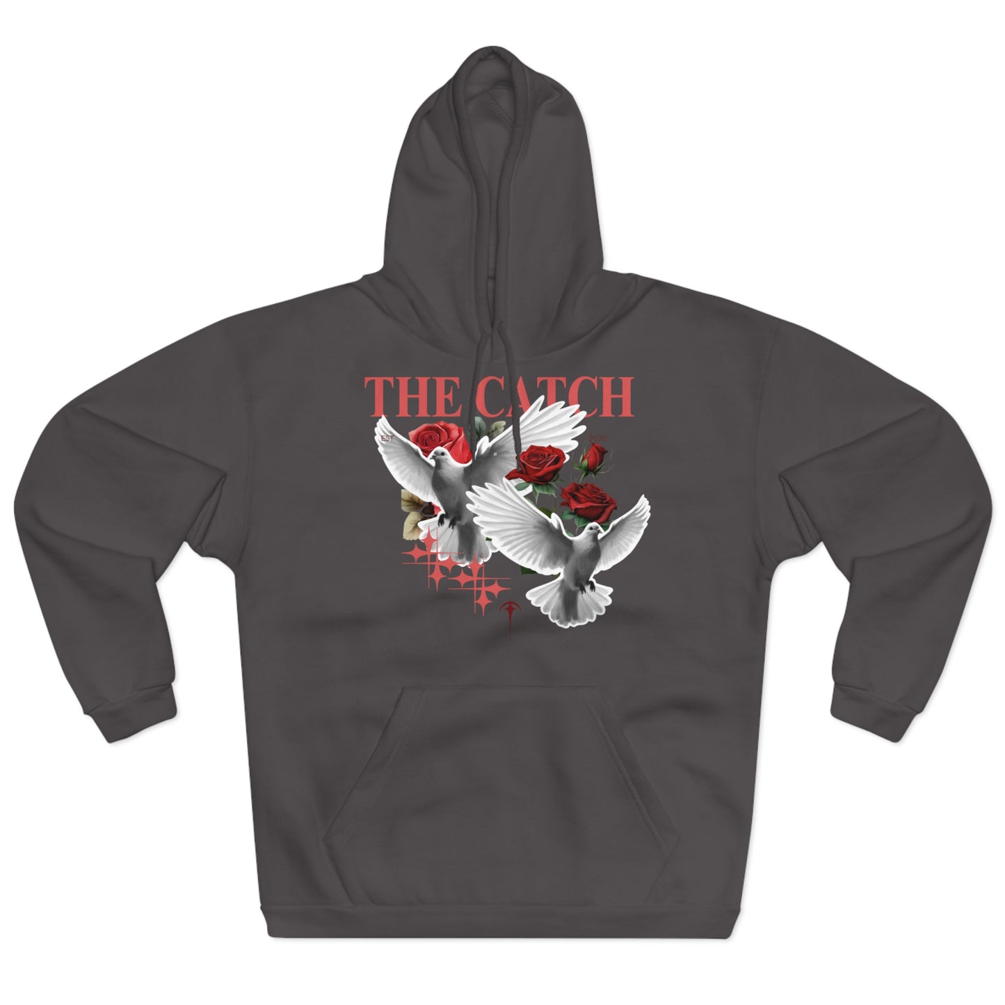 Stylish Pullover Hoodie with 'THE CATCH' Design - Perfect for Everyday Wear & Gift Ideas - THE CATCH
