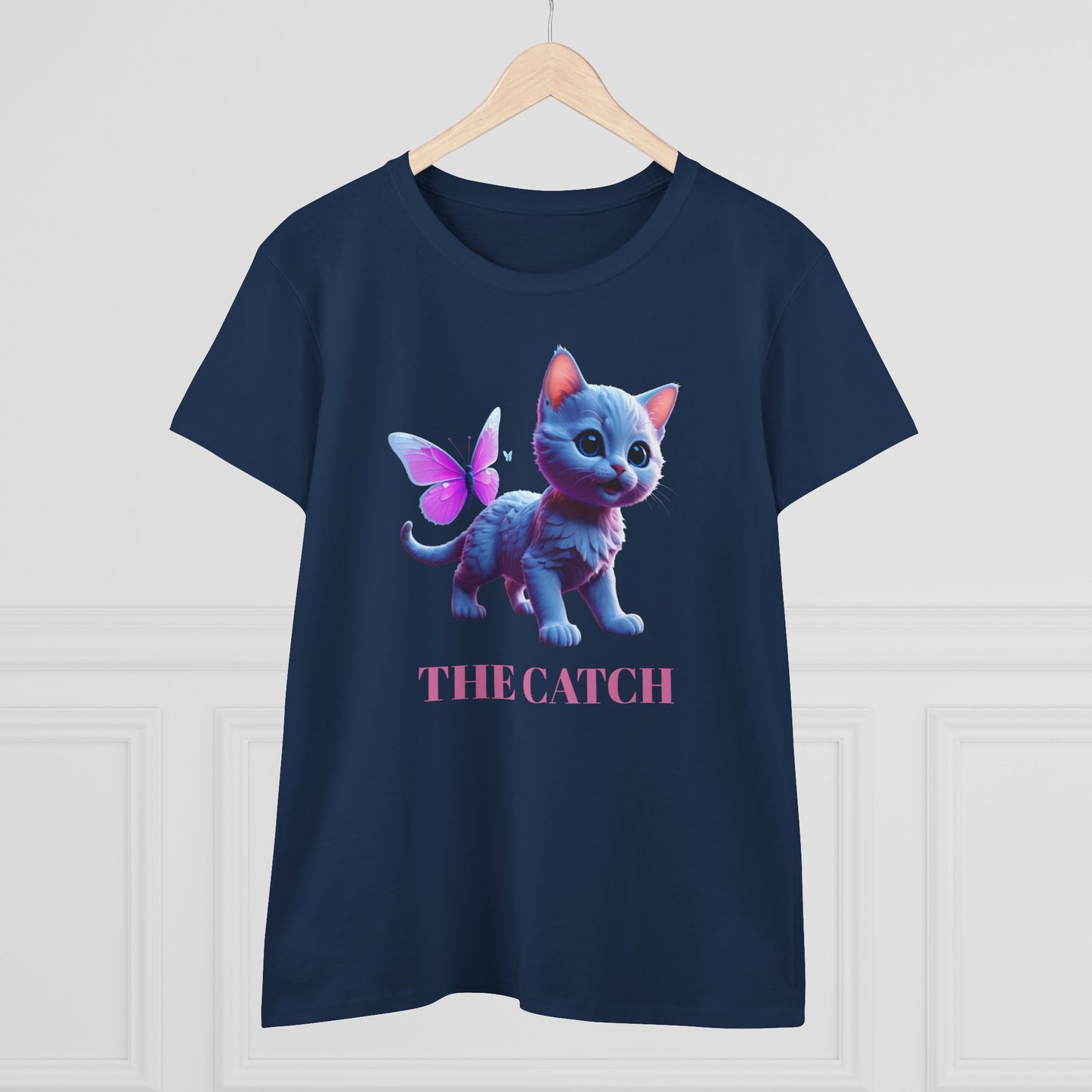 Women's Midweight Cotton Tee - THE CATCH