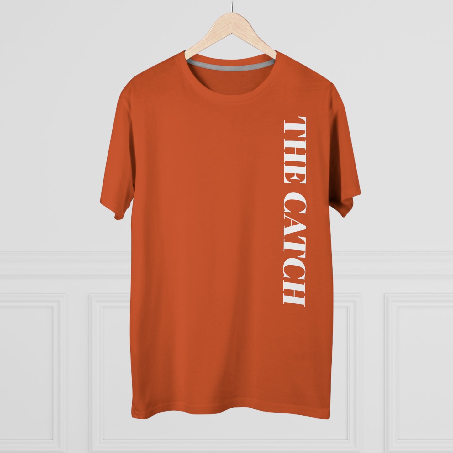 Men's Modern-Fit Tee - Stylish Casual Tee with "THE CATCH" Design