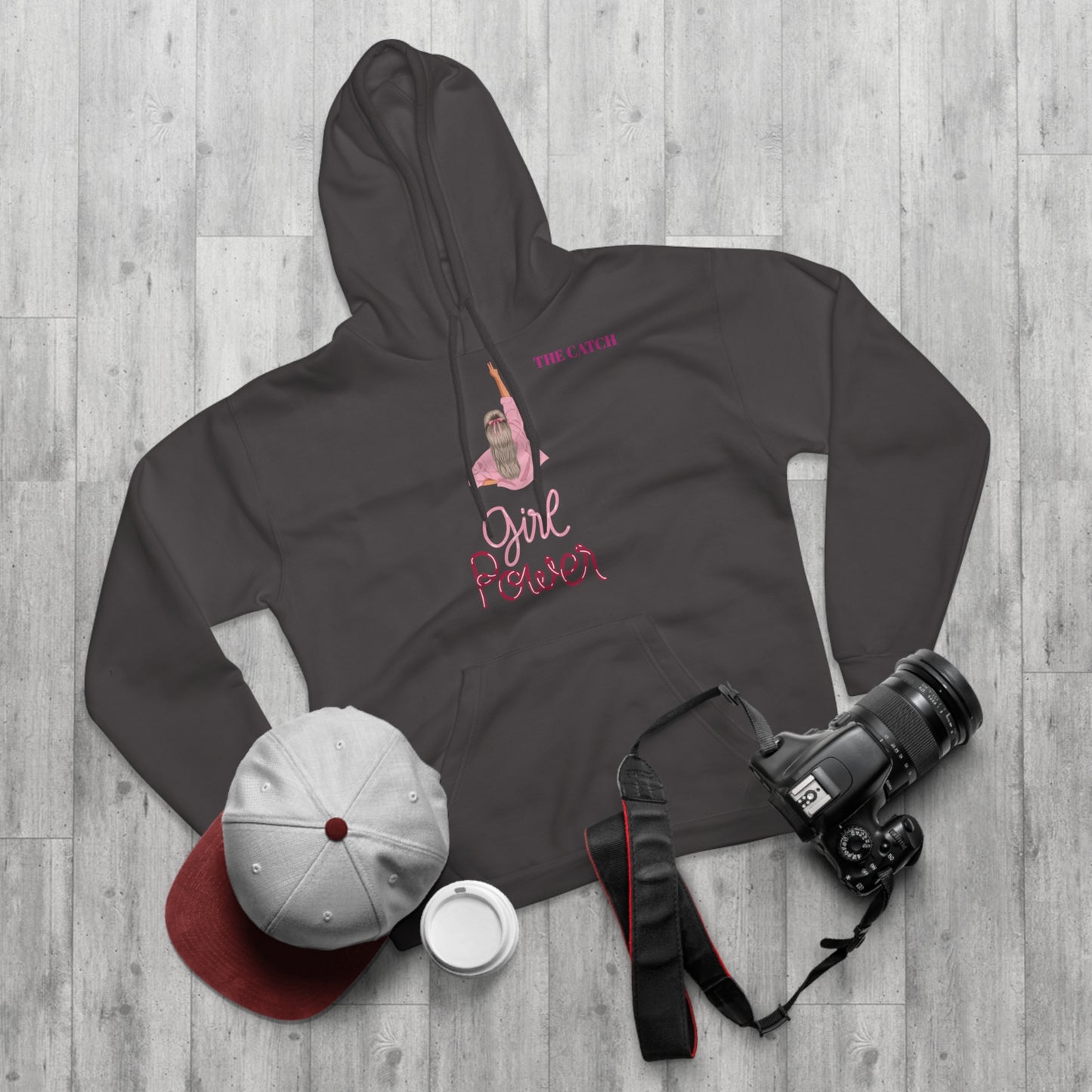 Girl Power Pullover Hoodie - Celebrating Strength & Empowerment