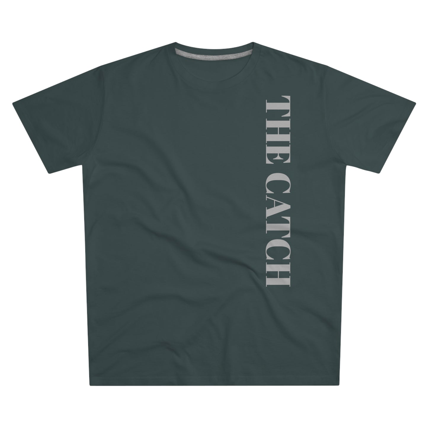 Men's Modern-Fit Tee - 'The Catch' Statement Shirt - THE CATCH