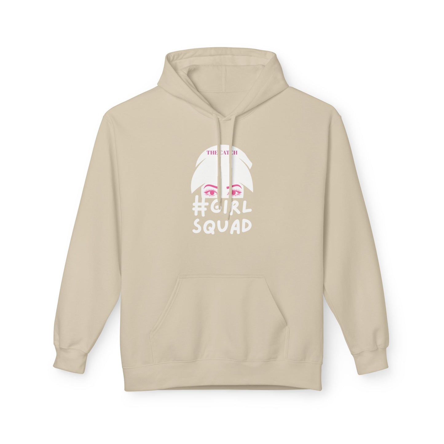 #GirlSquad Softstyle Fleece Hoodie – Perfect for Friends' Gatherings & Cozy Days