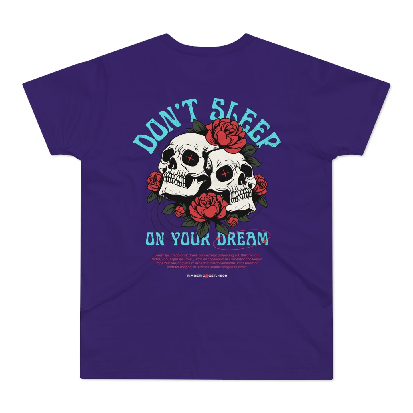 Men's Graphic T-Shirt - "The Catch" with Skull Design