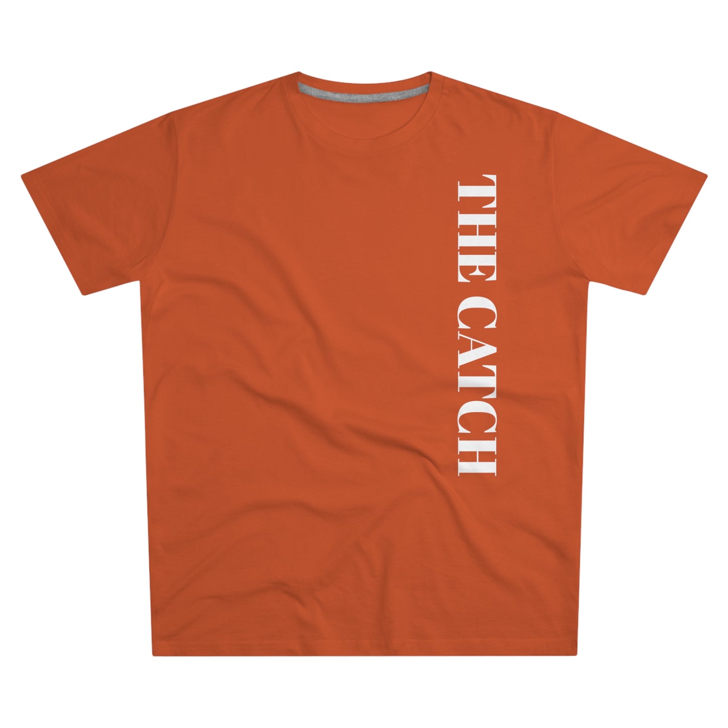 Men's Modern-Fit Tee - Stylish Casual Tee with "THE CATCH" Design