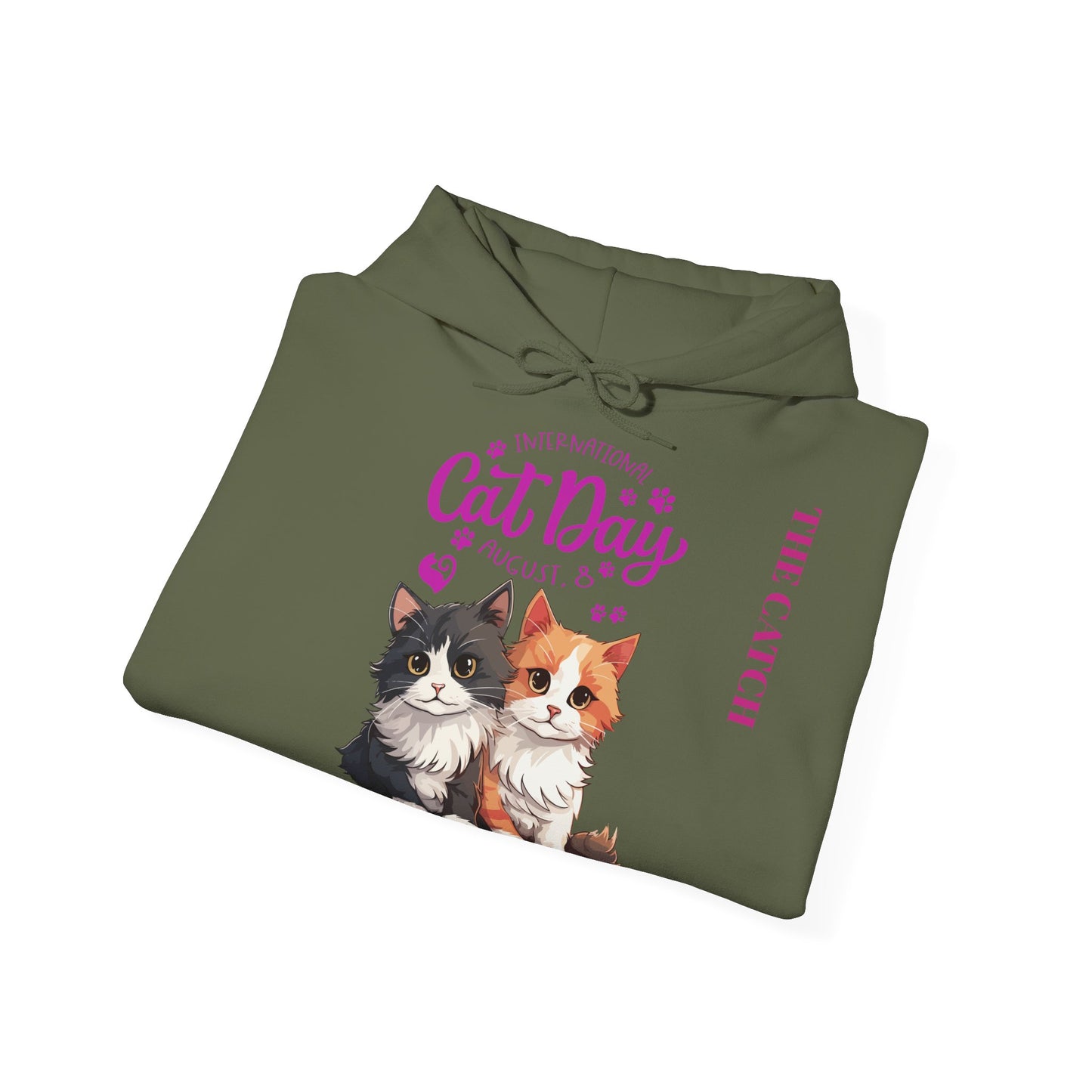 Cute Cat Day Hoodie - Celebrate Your Feline Friends!