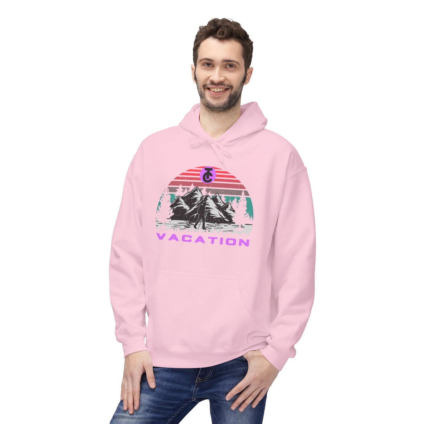 Vacation Vibes Fleece Hoodie - Softstyle