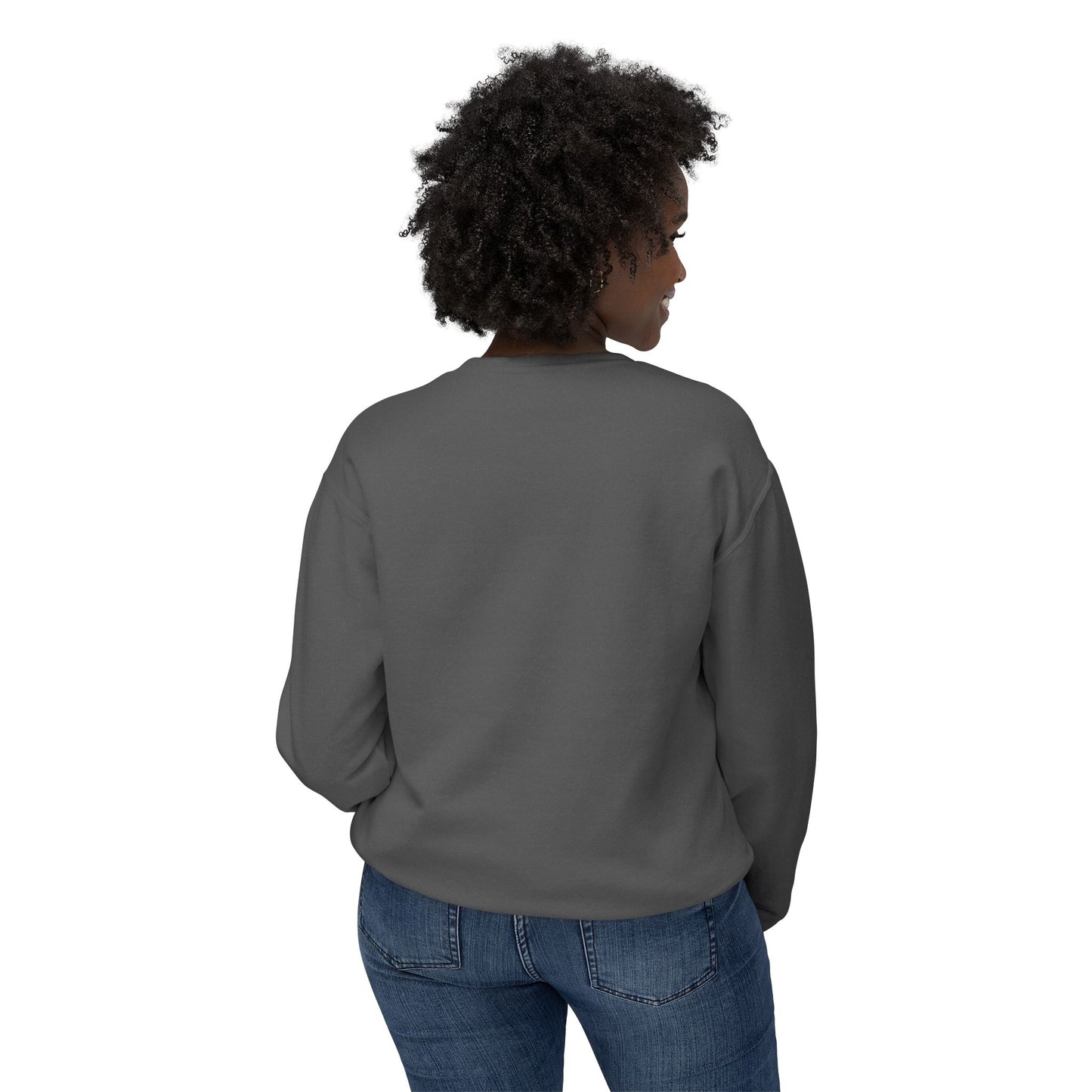 Breathe Floral Crewneck Sweatshirt - Women's Lightweight Casual Wear
