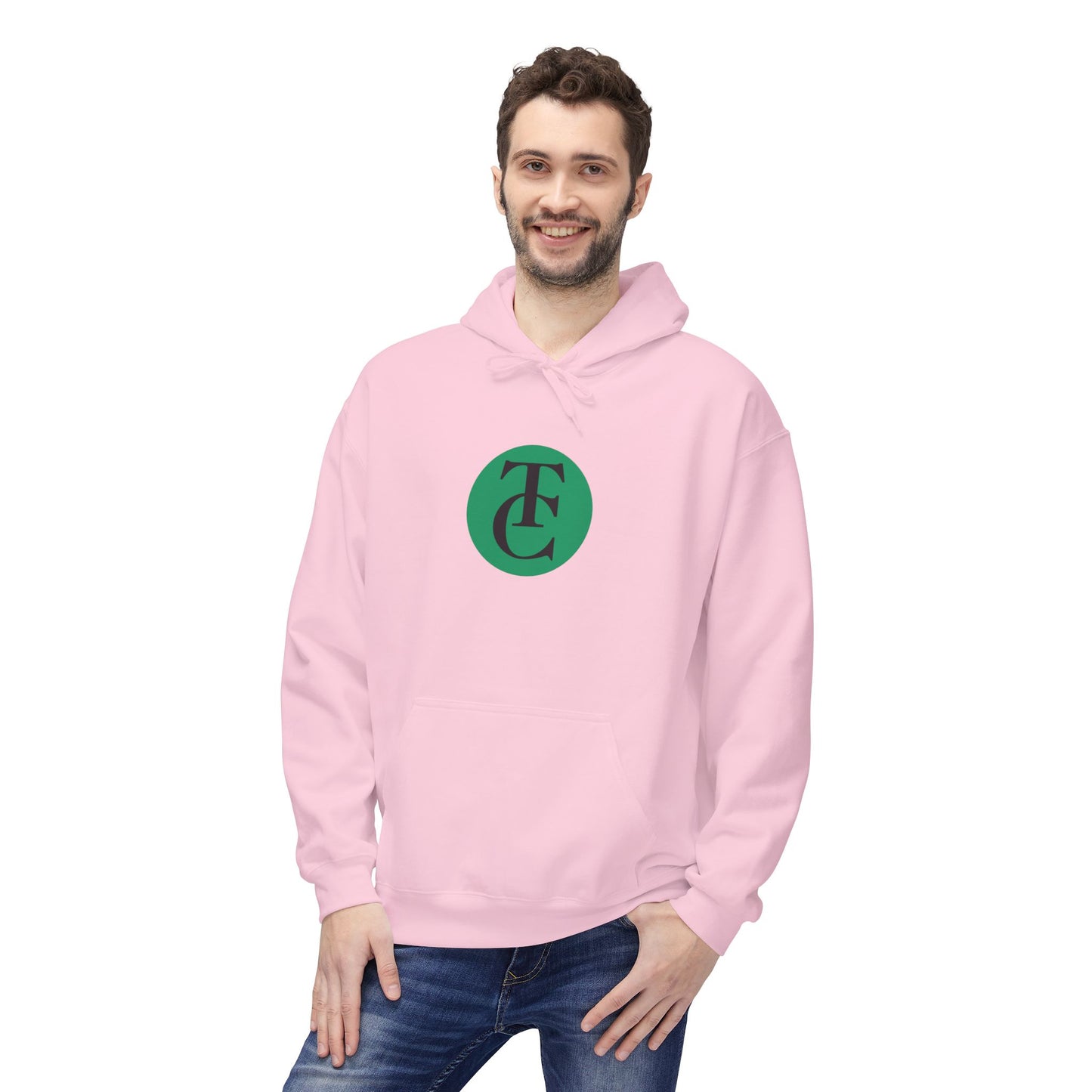 Midweight Softstyle Fleece Hoodie - Azlem Skull Design