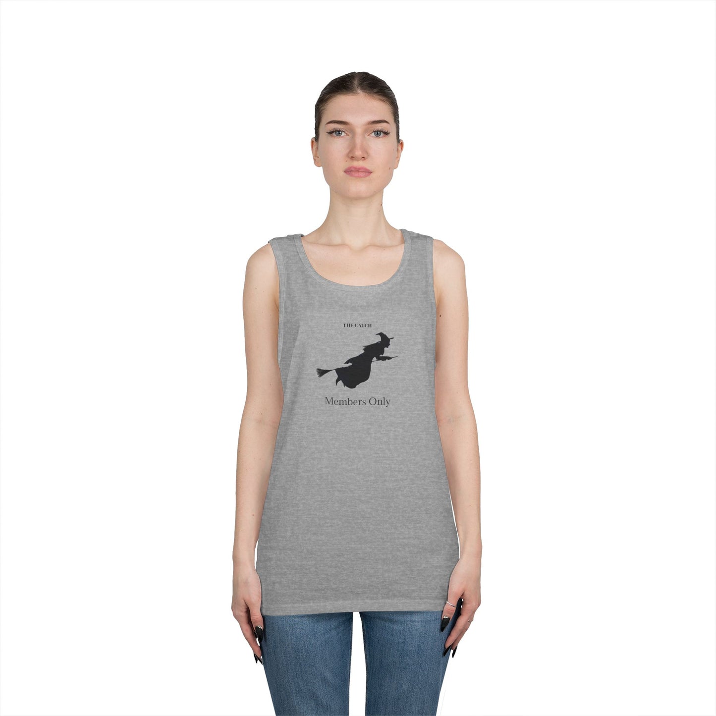 Woman's Heavy Cotton Tank Top - THE CATCH