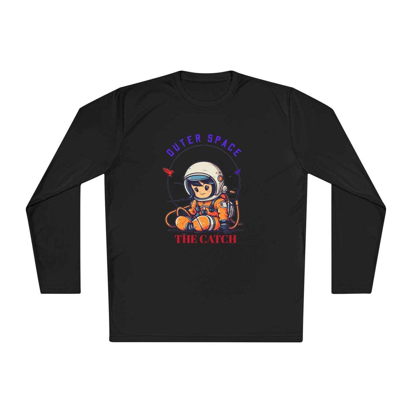 Outer Space Astronaut Lightweight Long Sleeve Tee - THE CATCH