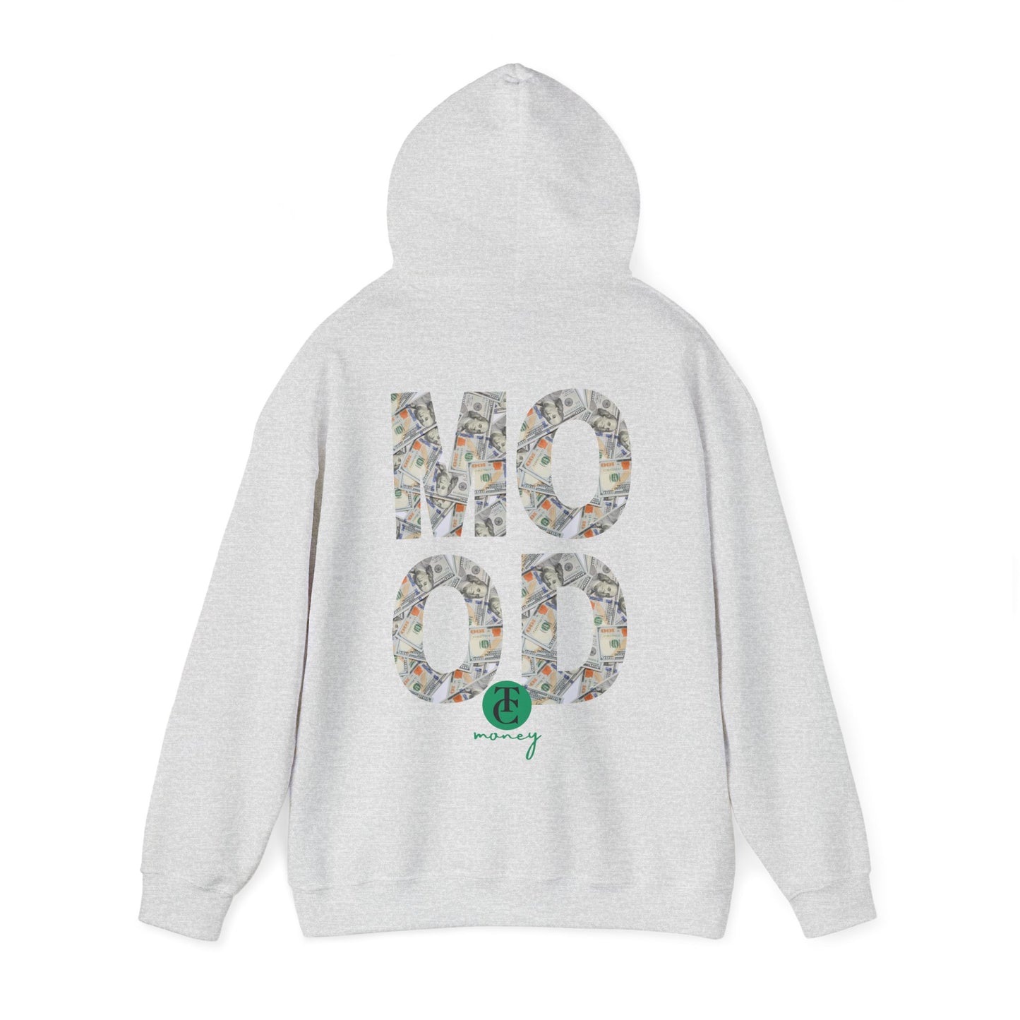 Trendy Hooded Sweatshirt - 'MOOD' Graphic, Comfortable Streetwear, Gift for Friends, Cozy Lounge Wear, Casual Outfit - THE CATCH