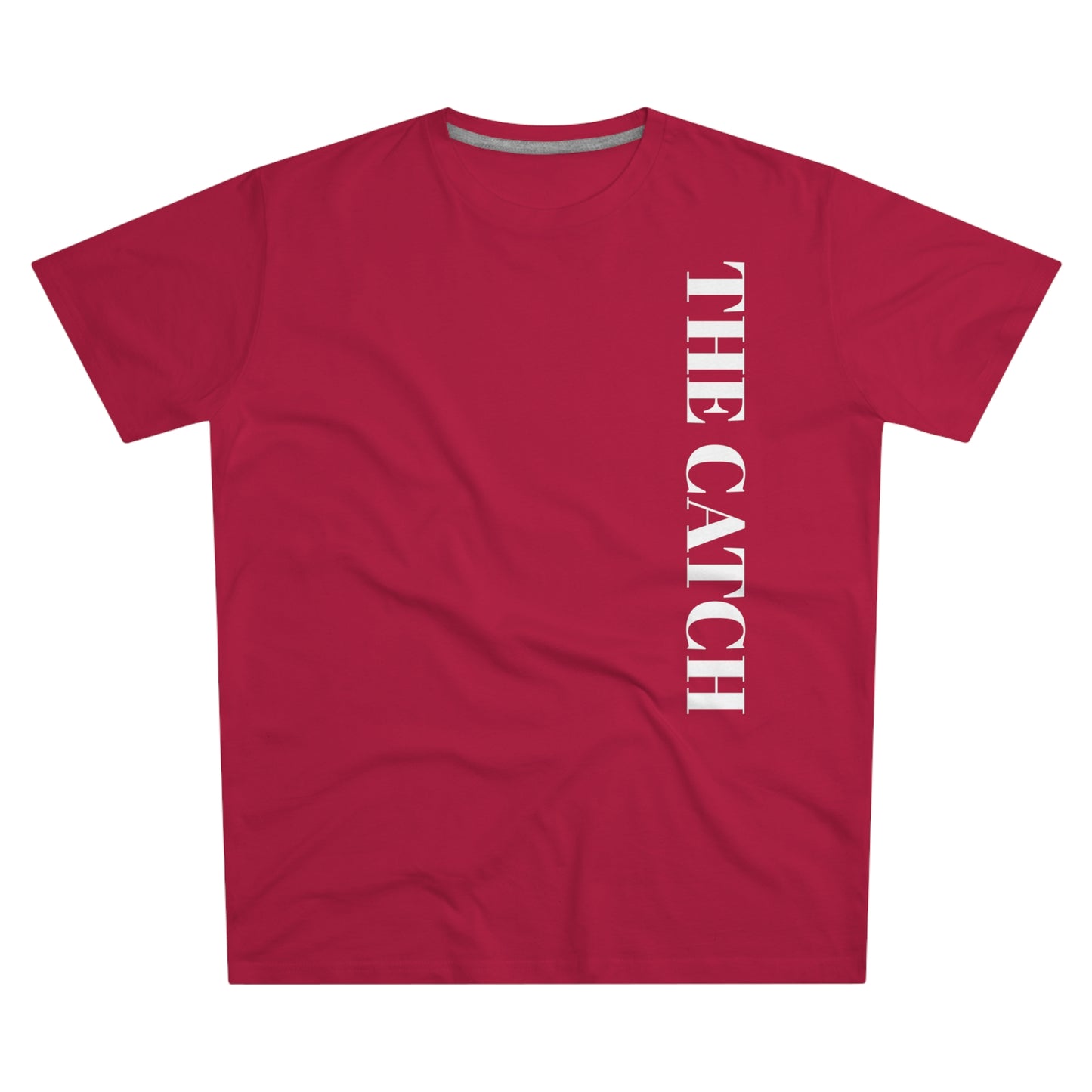 Men's Modern-Fit Tee - Stylish Casual Tee with "THE CATCH" Design