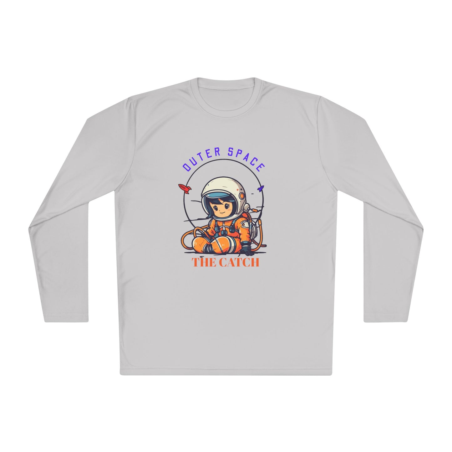 Outer Space Astronaut Lightweight Long Sleeve Tee - THE CATCH
