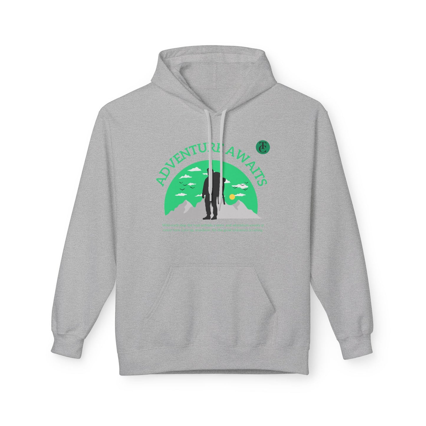 Adventure Awaits Fleece Hoodie – Cozy Travel & Outdoor Gear - THE CATCH